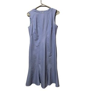 CALVIN KLEIN sleeveless light blue midi dress for many occasions! Size 6